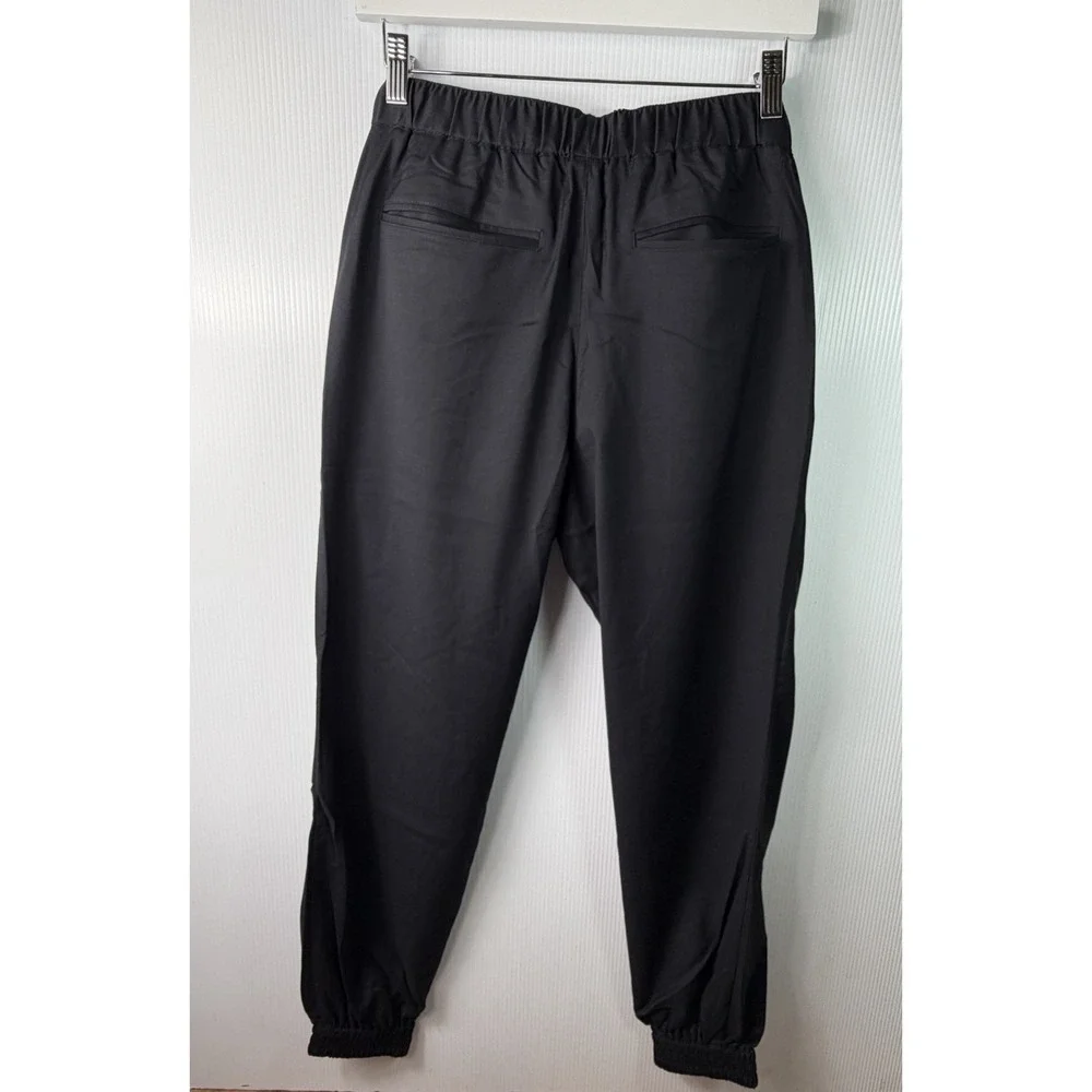 Wildfang The Empower Drawstring Pant Black Size Small Women's Jogger Pockets